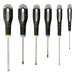 Bahco Bahco BE9882 ERGO Slotted/Pozidriv Screwdriver Set with Rubber Grip 6 Piece BE9882-2