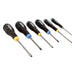 Bahco Bahco BE9882 ERGO Slotted/Pozidriv Screwdriver Set with Rubber Grip 6 Piece BE9882-2