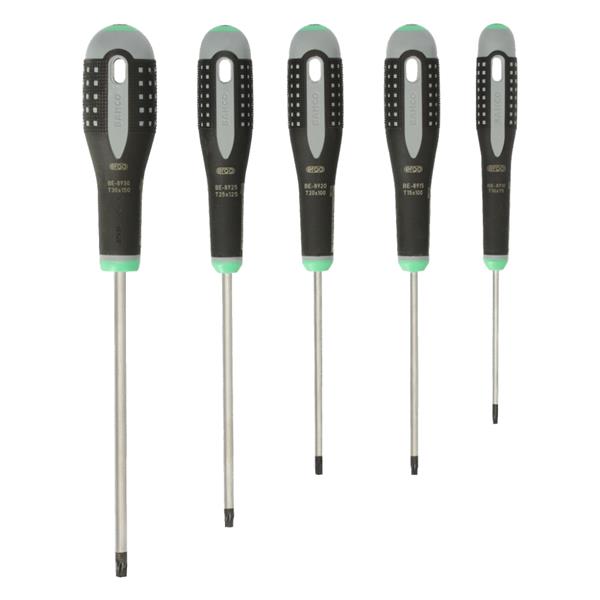 Bahco Bahco ERGO TORX 5 Piece Screwdriver Set BE-9885 BAH-BE-9885