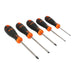 Bahco Bahco Fit Slotted/Pozidriv Screwdriver Set with Rubber Grip - 5 Pcs B219.015 B219