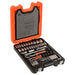 Bahco 1/4" and 1/2" Square Drive Socket Set with Combination Spanner Set/L-Keys S106 S106