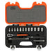 Bahco Bahco 16 Piece 1/4" Drive Socket Set with Ratchet & Accessories S160 S160