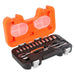 Bahco Bahco 16 Piece 1/4" Drive Socket Set with Ratchet & Accessories S160 S160