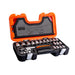 Bahco Bahco 24 Piece 1/2in Socket Set S240 S240