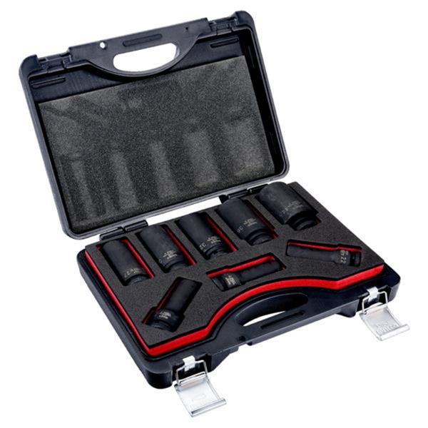 Bahco Bahco K8906M/8 3/4'' Deep Impact Socket Set In Case (8 Piece) K8906