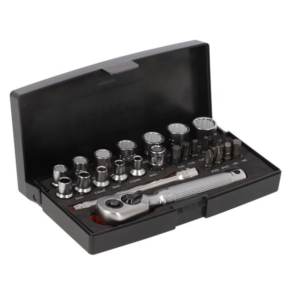Bahco Bahco Limited Edition 1/4" Socket Set SL25MHBL SL25