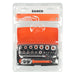Bahco Bahco SBSL25 25 Piece Metric 1/4" Drive Socket Set SBSL25