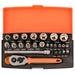 Bahco Bahco SBSL25 25 Piece Metric 1/4" Drive Socket Set SBSL25