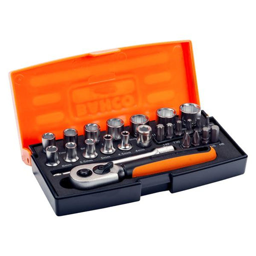 Bahco Bahco SBSL25 25 Piece Metric 1/4" Drive Socket Set SBSL25