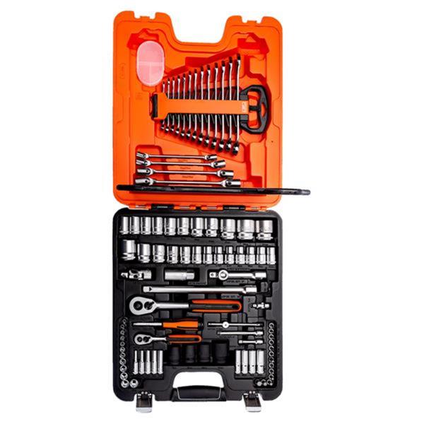 Bahco S87+7 94 Piece 1/2" and 1/4" Drive Combination Socket Set S87 7