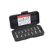 Bahco Bahco BWMSP15 Multi Spline Extractors Set - 15 Piece Set BWMSP15
