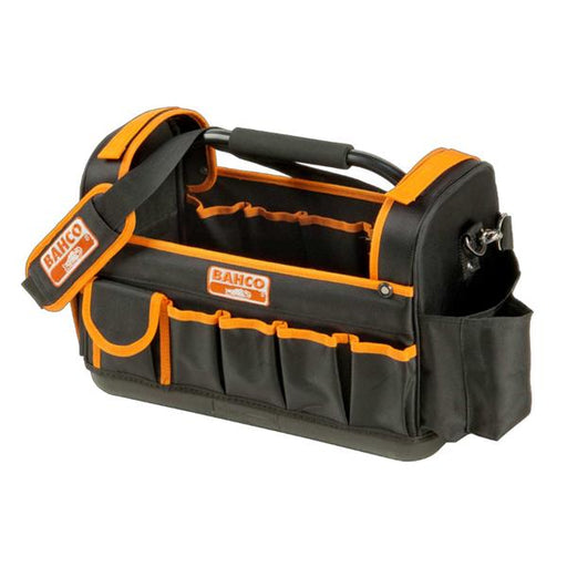 Bahco Bahco 3100TB Hard Base Open Tote Tool Bag 450mm 17'' BAH-3100TB