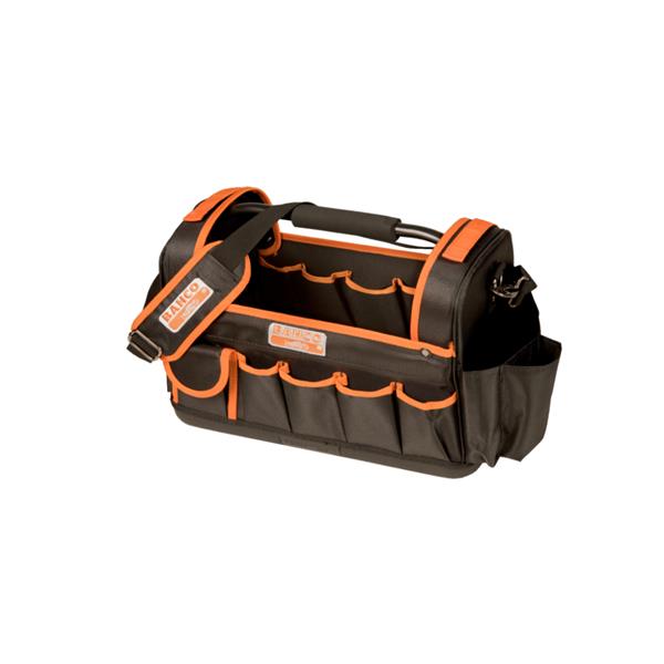 Bahco Bahco 3100TB Hard Base Open Tote Tool Bag 450mm 17'' BAH-3100TB