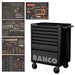Bahco Bahco 7-Drawer Next Generation Tool Trolley with 237 Tools and Accessories BKFF12