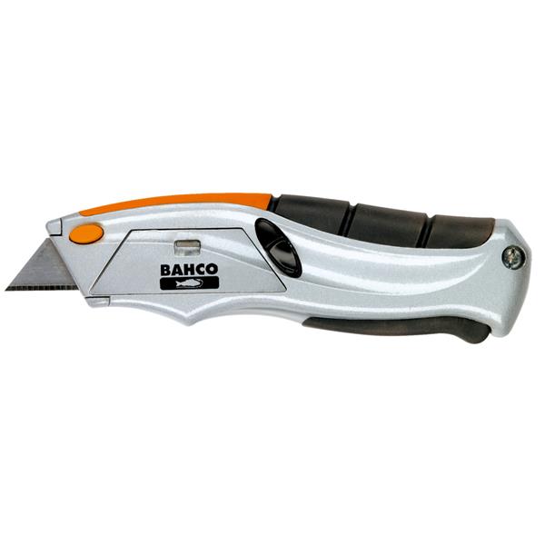 Bahco Bahco Squeeze Retractable Utility Knives with Rubber Grip SQZ150003 SQZ1500