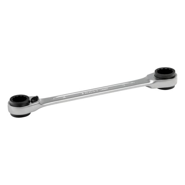 Bahco Bahco 12-15 mm Ratcheting Ring Wrench with Chrome Finish 191 mm BAH-S4RM-12-15