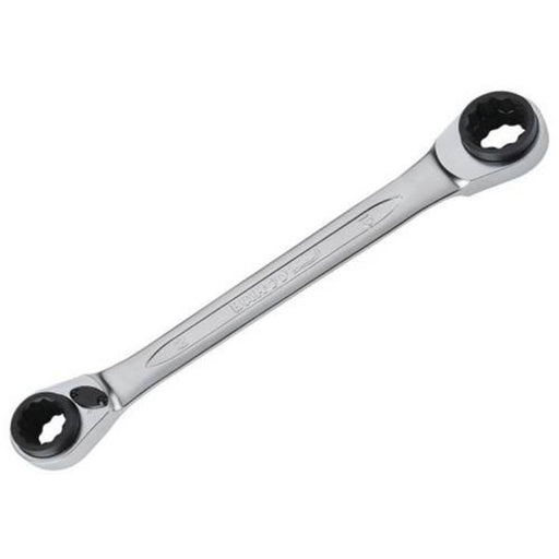 Bahco Bahco 16-19 mm Ratcheting Ring Wrench with Chrome Finish 230 mm BAH-S4RM-16-19