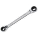 Bahco Bahco 16-19 mm Ratcheting Ring Wrench with Chrome Finish 230 mm BAH-S4RM-16-19