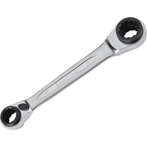 Bahco Bahco 21-27 mm Ratcheting Ring Wrench with Chrome Finish 275 mm BAH-S4RM-21-27