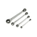 Bahco Bahco S4RM/4T 4-in-1 Ratcheting Ring Wrench Set - 4pc+Pouch BAH-S4RM-4T