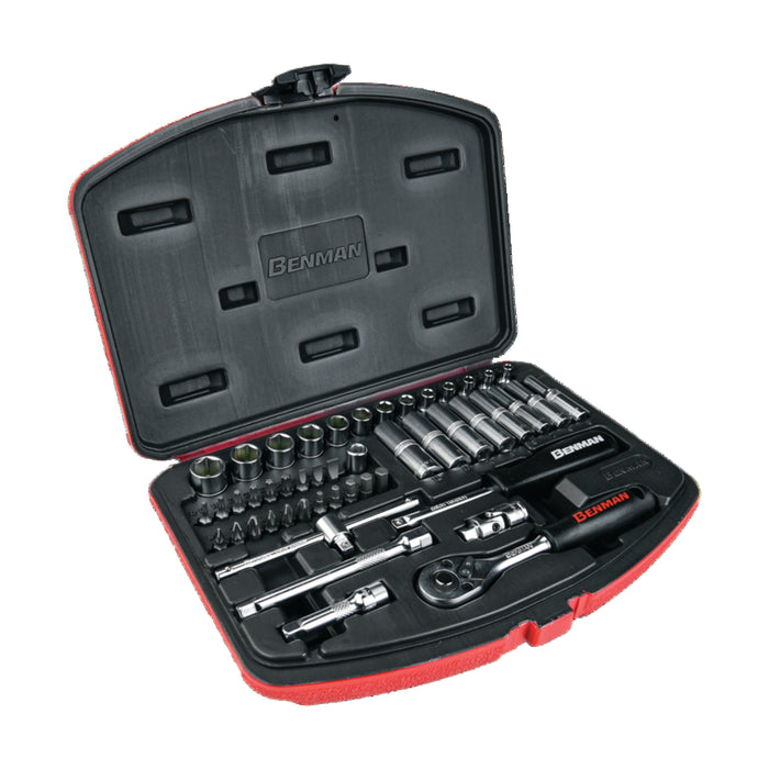 Benman 70241 SOCKET SET BENMAN 48pcs 1/4" Dr. 70241