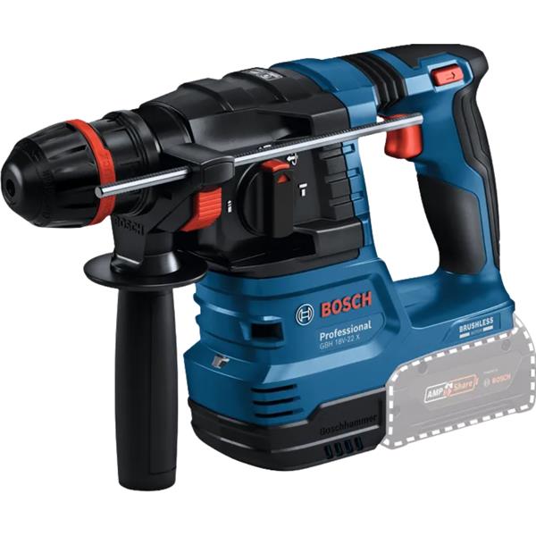Bosch Bosch GBH18V-22X 18V One-Chuck Brushless SDS+ Drill (Bare Unit) BOS-0611924180