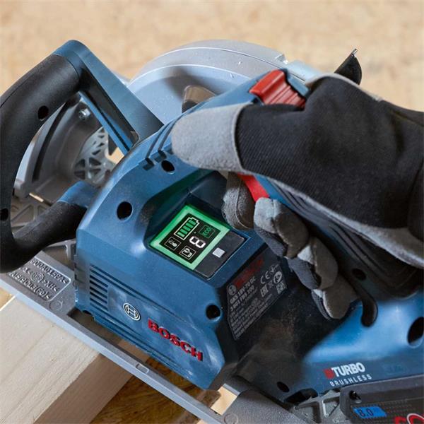 Bosch Bosch GKS 18V-68 GC 18V BITURBO Brushless Guide Rail Circular Saw in L Boxx (Bare Unit) B5100