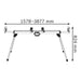 Bosch Bosch GTA 3800 Folding Mitre Saw Stand B2400