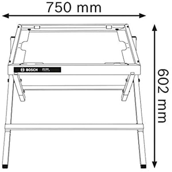 Bosch Bosch GTA 6000 Folding Table Saw Stand For GTS 10 XC B2410