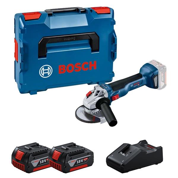 Bosch Bosch GWS 18V-10 18v 125mm Brushless Grinder in L-Boxx (2x5ah) J4004