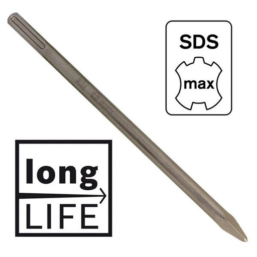Bosch Bosch SDS Max Pointed Chisel 400mm (2.608.690.142) BOS-2608690142