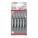 Bosch Bosch T144D Speed for Wood Jigsaw Blades 1 Pack (5 pcs.) 2608630040 BOS-2608630040