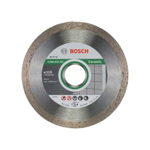 Bosch Bosch Pro Ceramic Diamond Blade 115mm x 22mm Bore BOS-2608602201