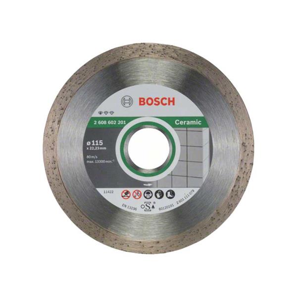 Bosch Bosch Pro Ceramic Diamond Blade 115mm x 22mm Bore BOS-2608602201