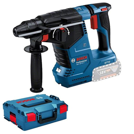 Bosch Bosch GBH 18V-24 C 18v SDS+ Plus Brushless Rotary Hammer in L-Boxx (Bare Unit) BOS-0611923001
