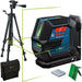 Bosch Bosch GCL 2-50 G + RM 10 + BT 150 Tripod, Professional Green Beam Combi Laser M01