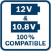 Bosch Bosch GBA 10.8v / 12v 3.0Ah Li-Ion Battery A00-4