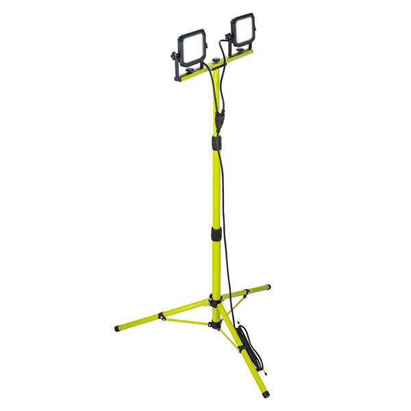 Brennenstuhl Castra 230V 60W Twin Tripod Worklight LSWT230G350-05