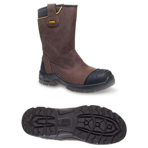 Dewalt Millington NonMetallic, Lightweight, Waterproof Rigger Boot - Brown