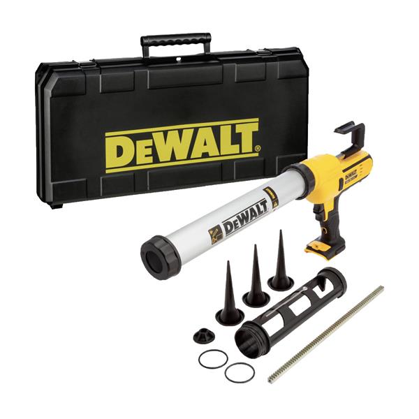 Dewalt DCE581NK Cordless Caulking Gun Solo 18V Li-Ion w/ Accessories + Case (Bare Unit) DCE581NK