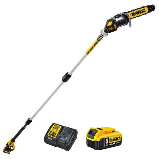 Dewalt DCMPS567P1 18V Brushless Pole Chainsaw (1x5.0Ah) DCMPS567P1