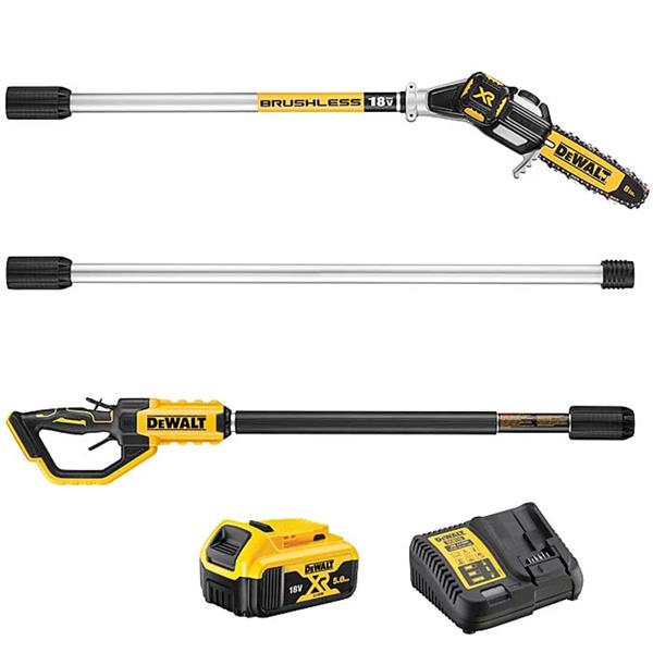 Dewalt DCMPS567P1 18V Brushless Pole Chainsaw (1x5.0Ah) DCMPS567P1
