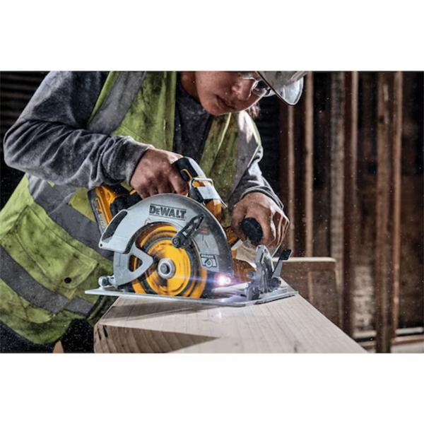 Dewalt DeWalt 18V XR Brushless 190mm Circular Saw - 2 X POWERSTACK 5AH DCS573H2T-GB DCS573H2T