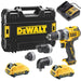 Dewalt DCD703L2T 12V Brushless Multi Head Drill Driver (2x3Ah) DCD703L2T