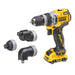 Dewalt DCD703L2T 12V Brushless Multi Head Drill Driver (2x3Ah) DCD703L2T