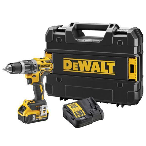 Dewalt DCD796P2 18V XR Brushless Combi Drill (2x5Ah) DCD796P2