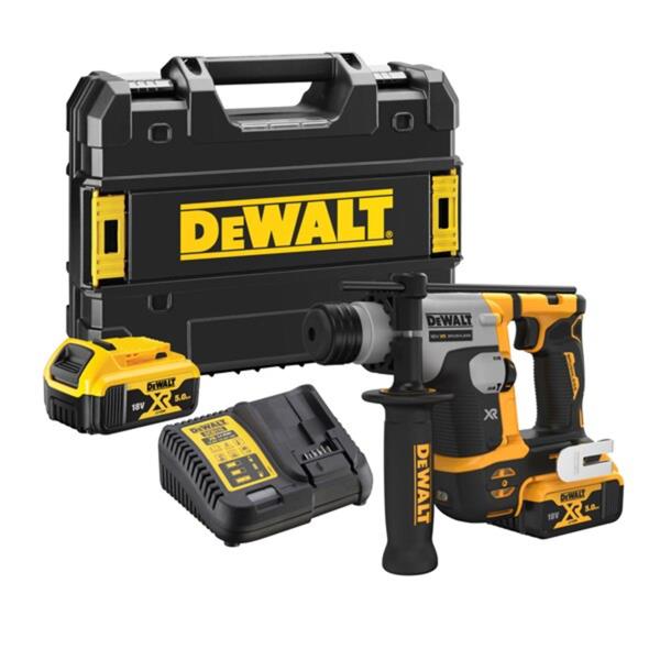 Dewalt DCH172P2 18V XR Brushless Ultra Compact SDS+ Rotary Hammer Kit (2x5.0Ah) DCH172P2