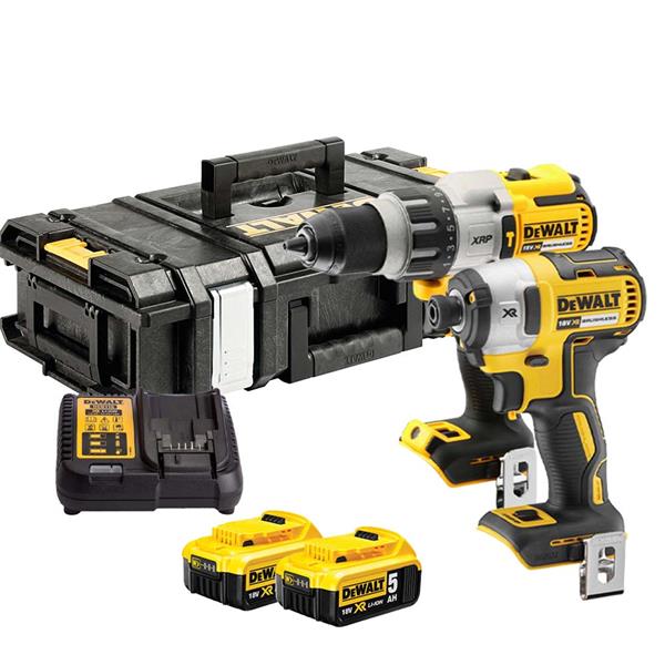 Dewalt DCK276P2 18V XR Brushless Twinkit (2x5Ah)