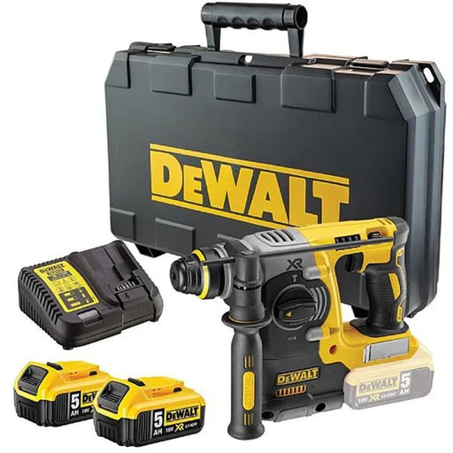 Dewalt Dewalt 18V XR SDS+ Hammer Drill Kit (2x5Ah) DCH273P2