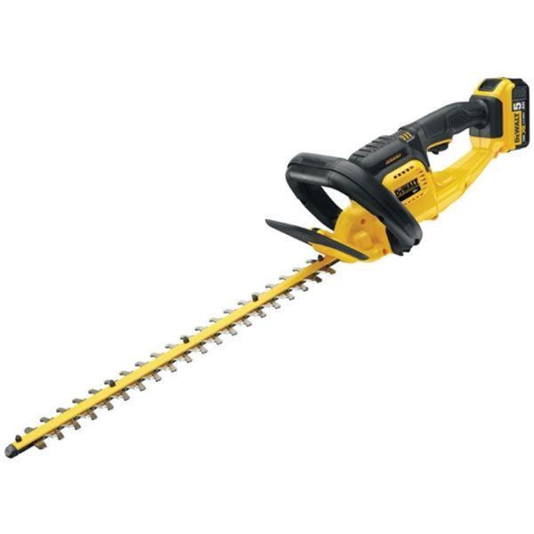 Dewalt DCMHT563P1 Cordless 18V Hedge Trimmer (1x5Ah) DCMHT563P1